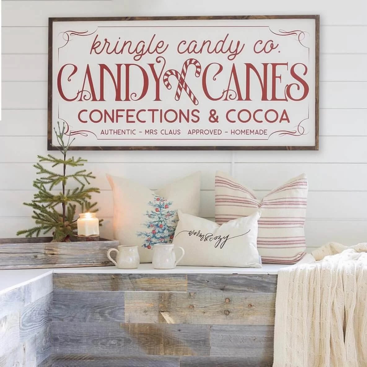 christmas home decor signs 26 Best Christmas Wood Sign Ideas and Designs for 2023