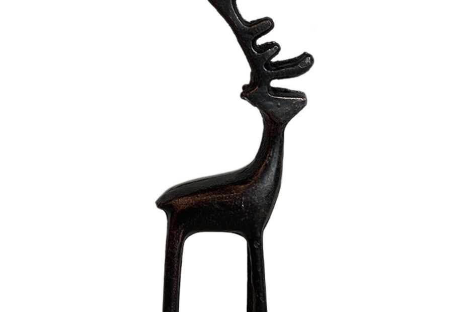 black reindeer christmas decor Iron Christmas Reindeer Décor, Black, Small