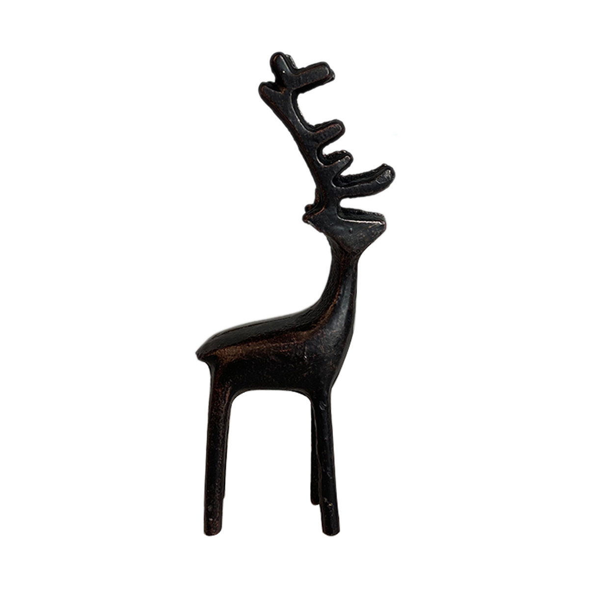 black reindeer christmas decor Iron Christmas Reindeer Décor, Black, Small