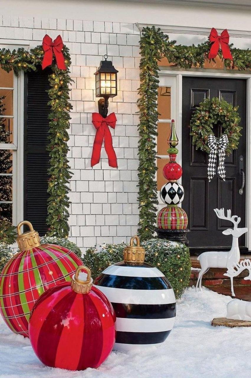 outdoor christmas decor on clearance Outdoor Decoration for Christmas Ideas39 Topdesigns.info Christmas decorations diy outdoor