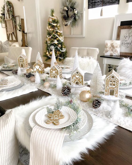 christmas decor for table top 60+ Best Christmas Table Decor ideas for Christmas where traditions meets grandeur Christmas