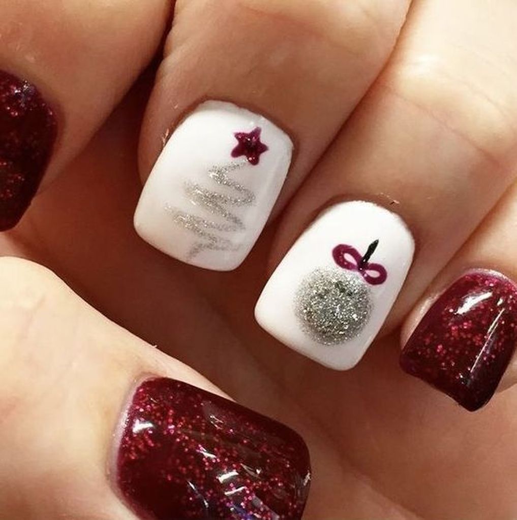 christmas design ideas nails 49 Cool Christmas Nail Art Ideas Trending Right Now Festival nails