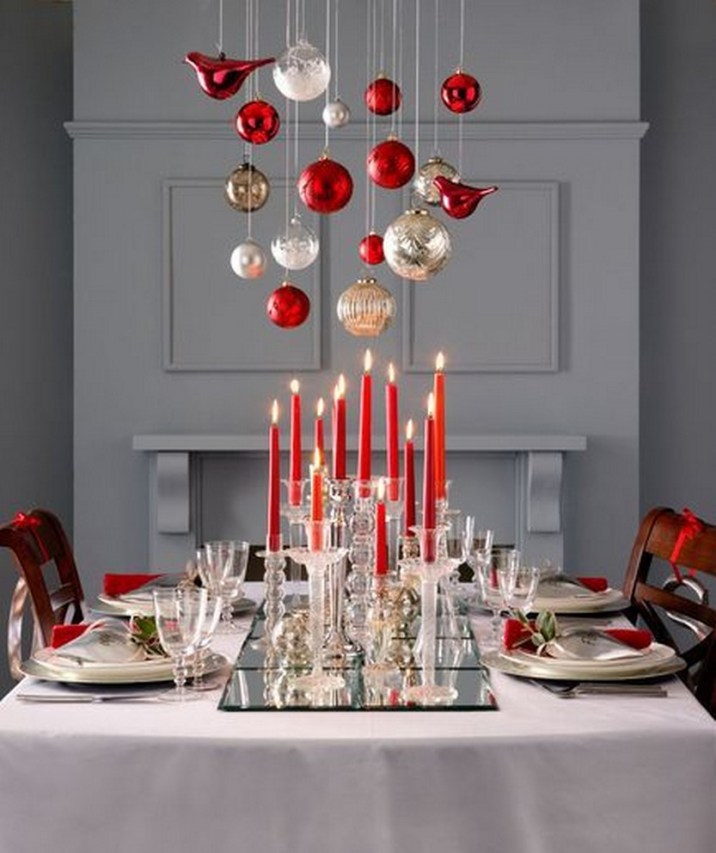 christmas decor for tables pinterest 100 beautiful Christmas table decorations from Pinterest Christmas Photos