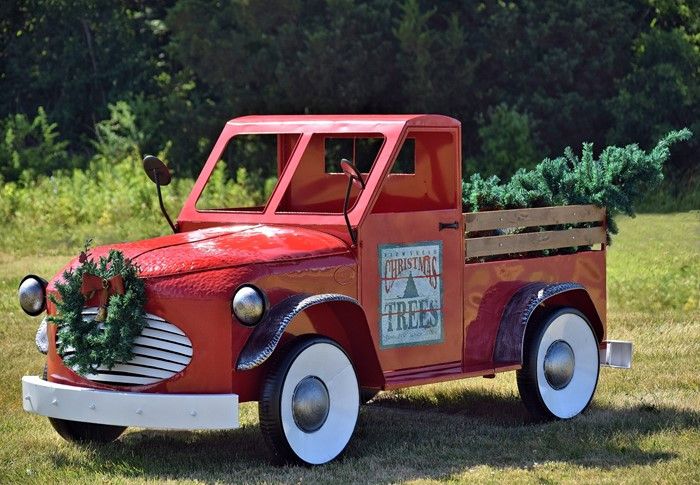 big red truck christmas decor Red Truck Christmas Tree Stand Christmas Recipes 2021