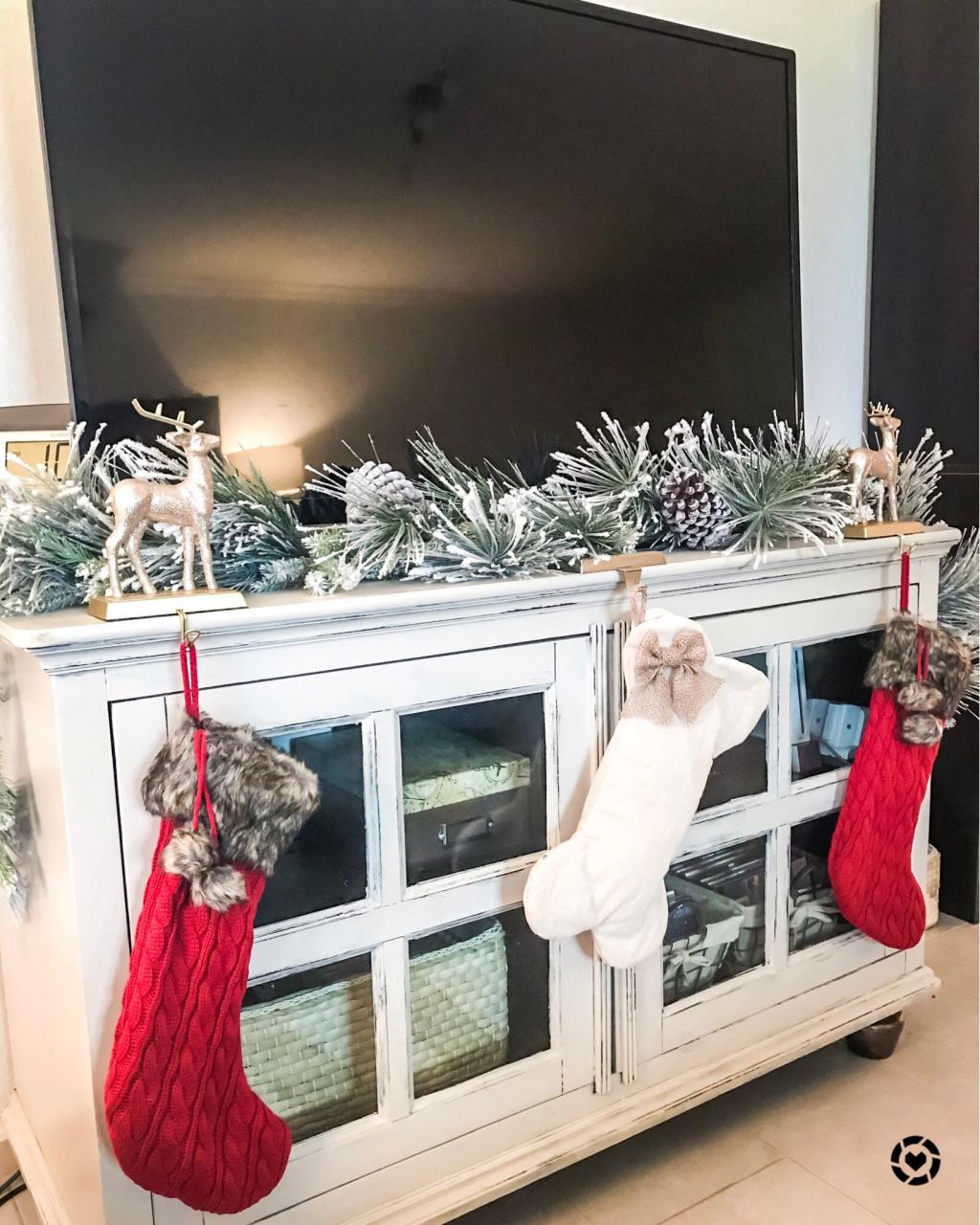 tv stand christmas decor ideas DIY tv stand christmas decor ideas for a festive home