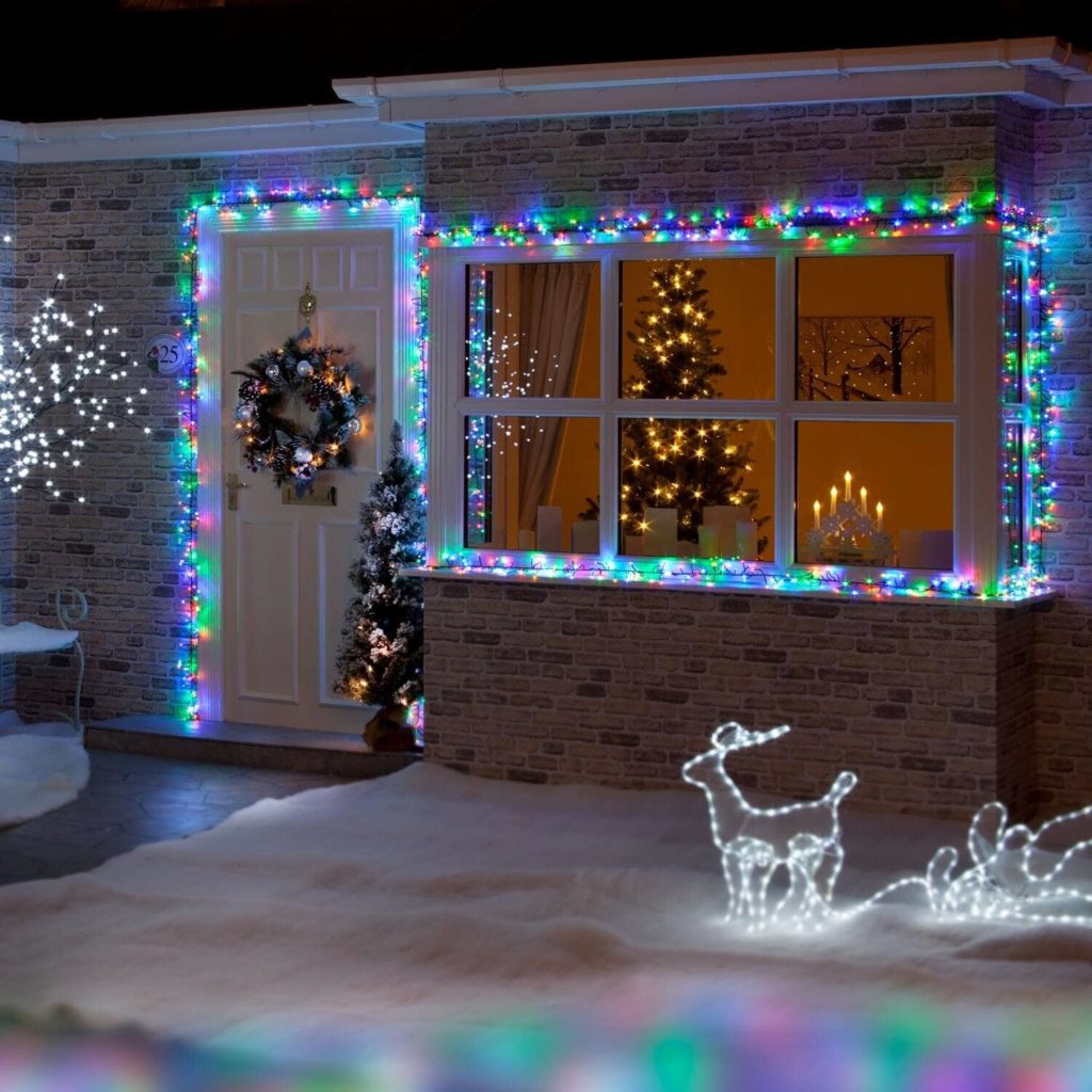 christmas decor with lights Best Window Lights Decoration Ideas for Christmas