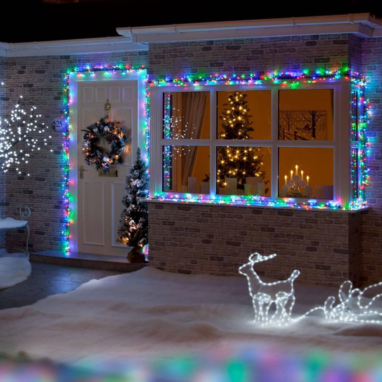 christmas light decor for window Best Window Lights Decoration Ideas for Christmas