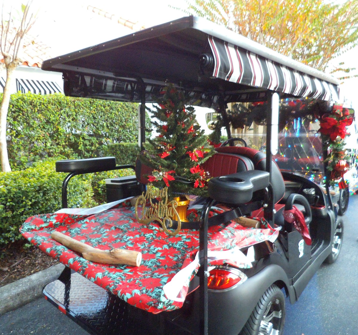 christmas decor for golf carts How to Decorate a Golf Cart for Christmas Holidappy