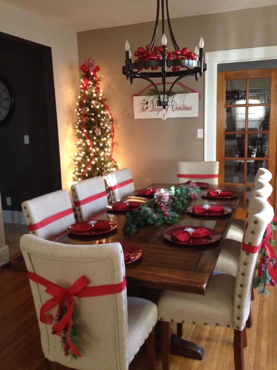 dining room christmas decor ideas 30+ Christmas Dining Room Decor