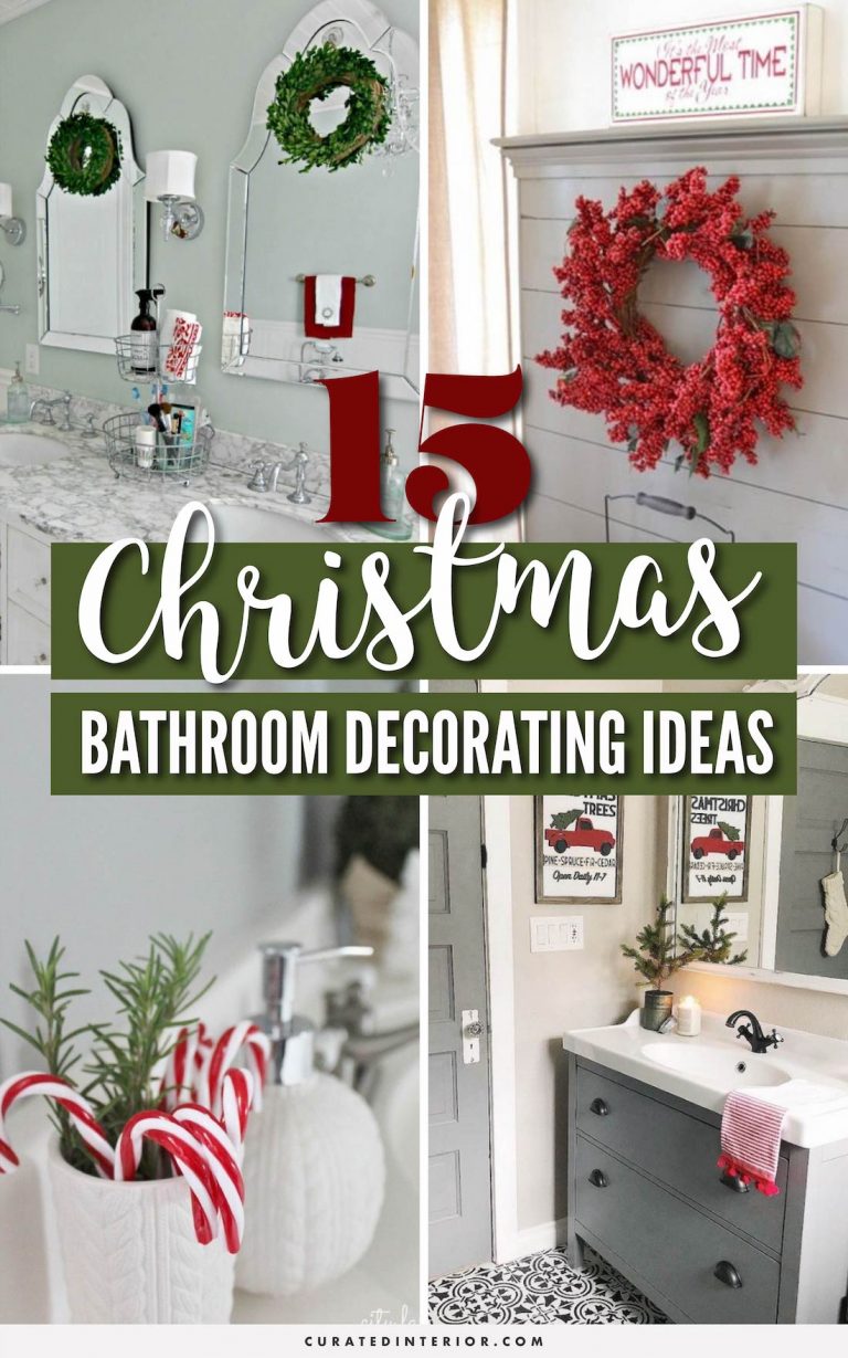 bathroom christmas decor ideas 15 Brilliant Christmas Bathroom Decor Ideas