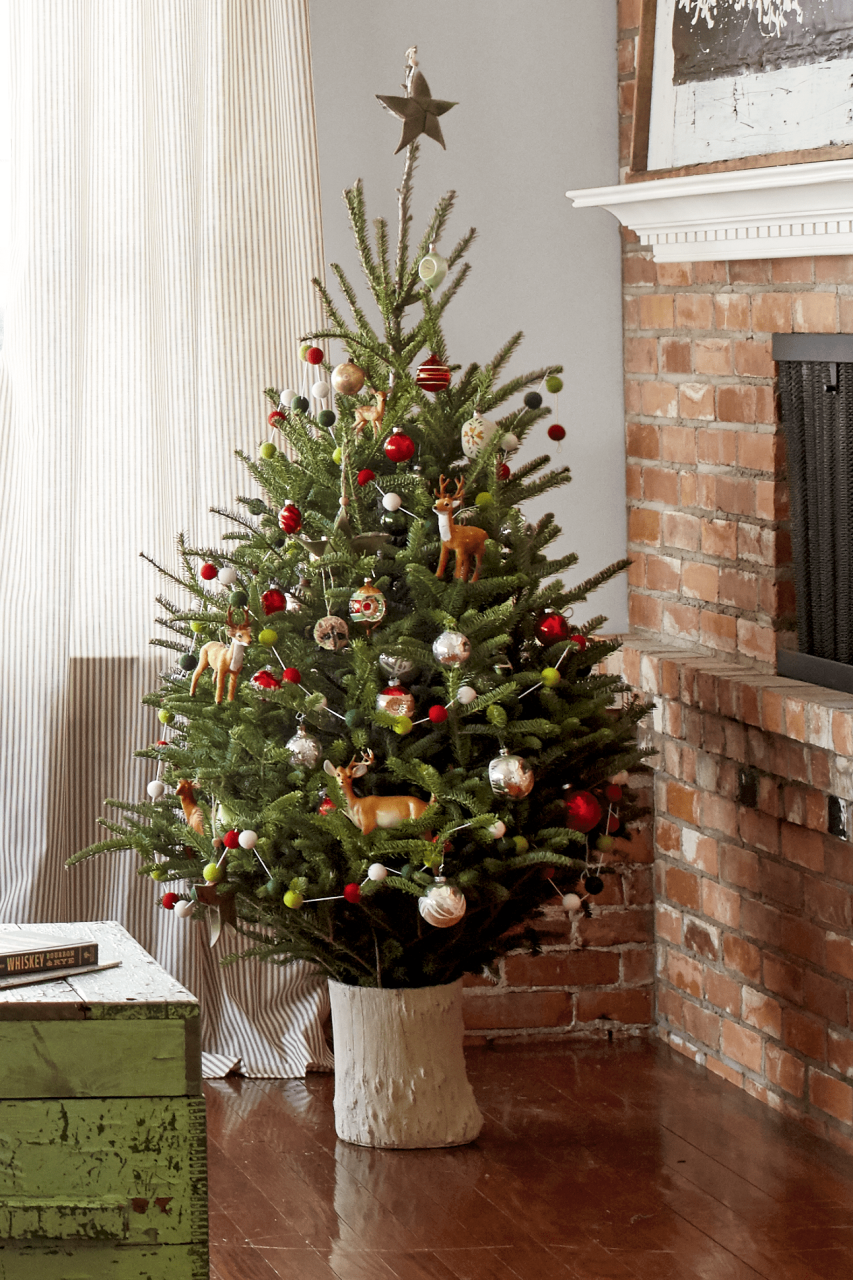 christmas decor mini trees 18 Best Small Christmas Trees Ideas for Decorating Mini Christmas Trees