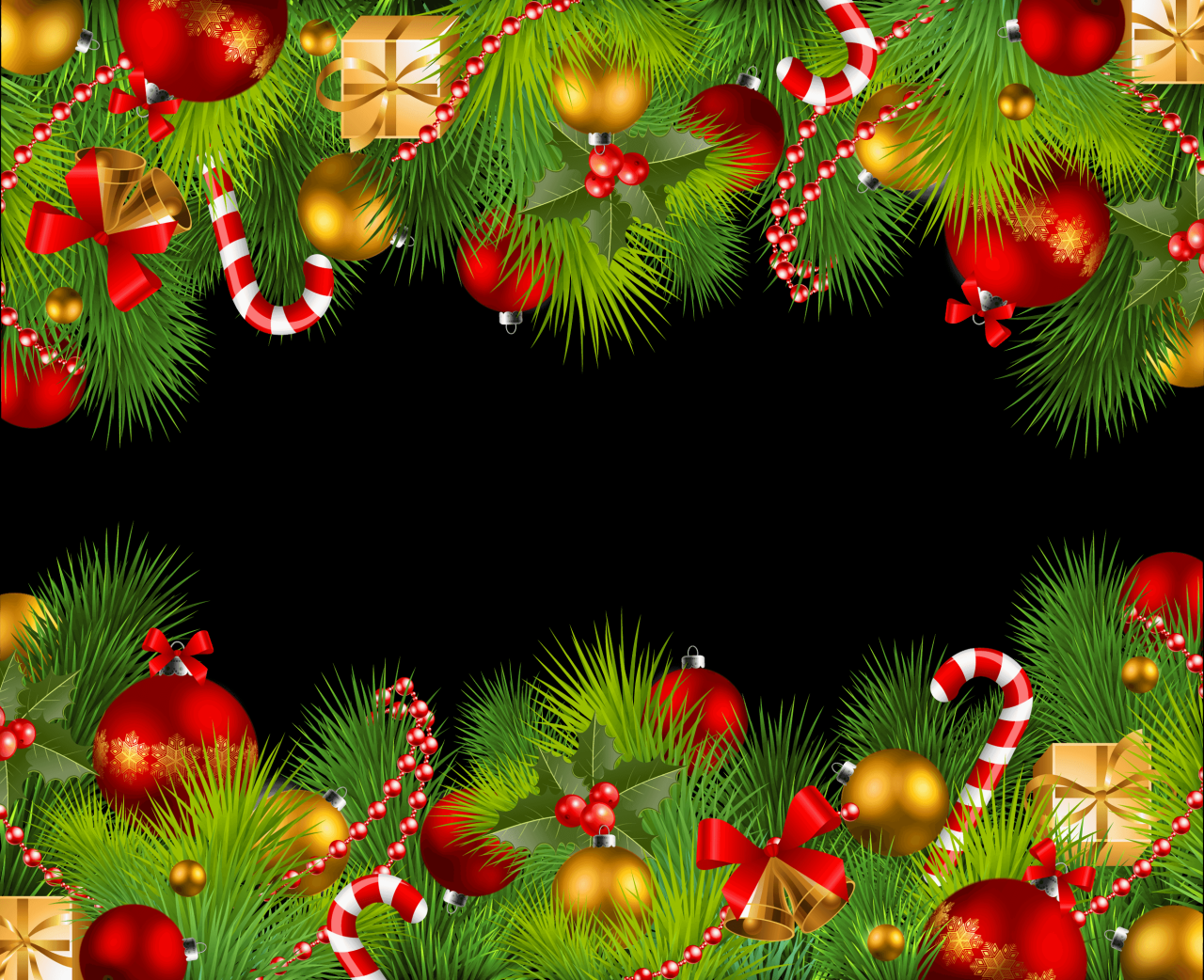 christmas decor ideas png Christmas Decoration Png Image