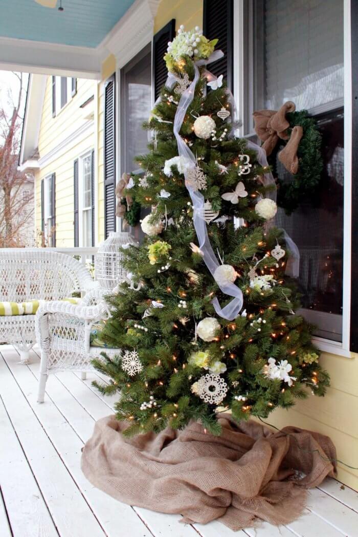 outdoor christmas decor trees 22 Best Outdoor Christmas Tree Decorations and Designs for 2020