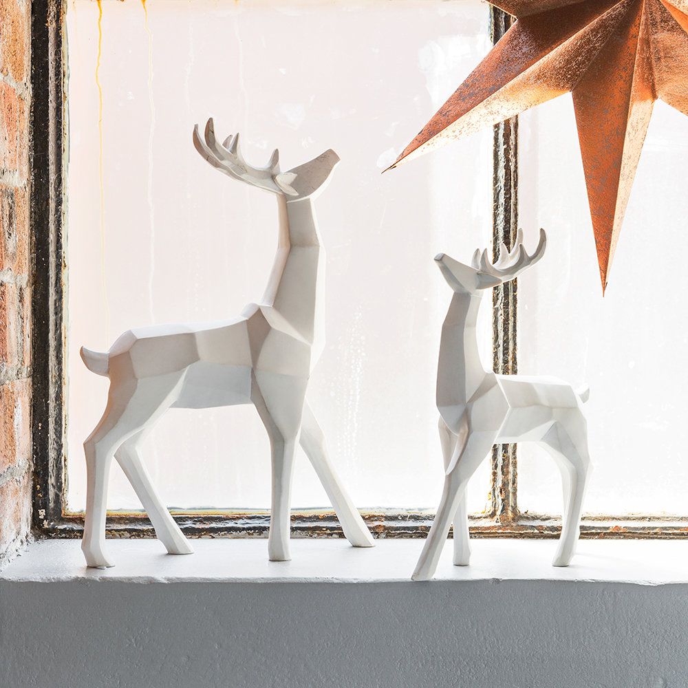 stag christmas decorations indoor Add a contemporary touch to your home this Christmas with this Stag