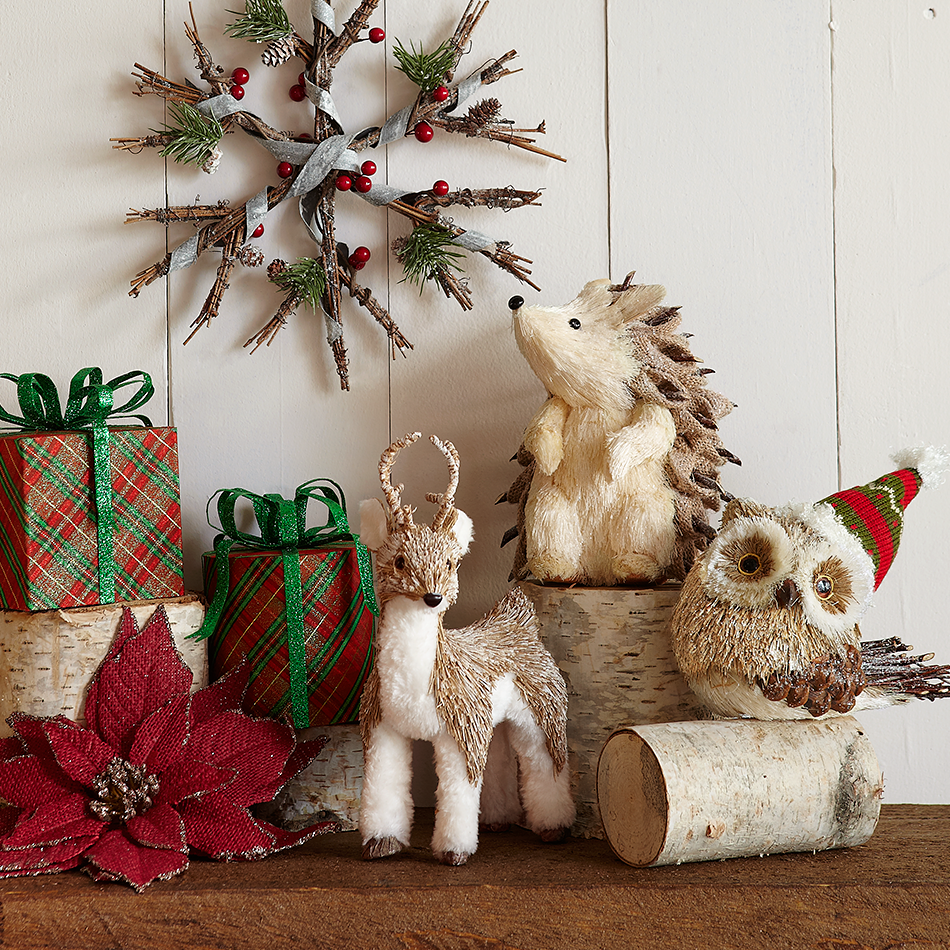 woodland creatures christmas decor Woodland Animals Christmas Decorations Animals World