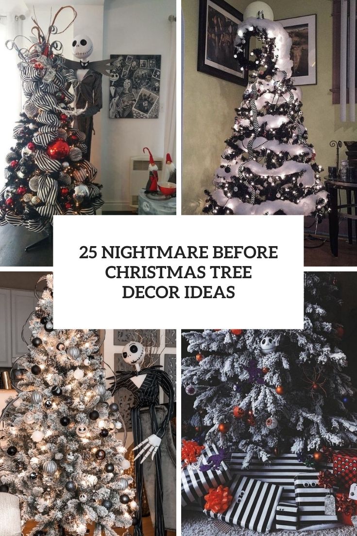 nightmare before christmas tree decor Nightmare Before Christmas Tree Ideas