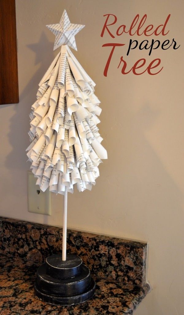 diy recycled christmas decor 30 Cute Recycled DIY Christmas Crafts