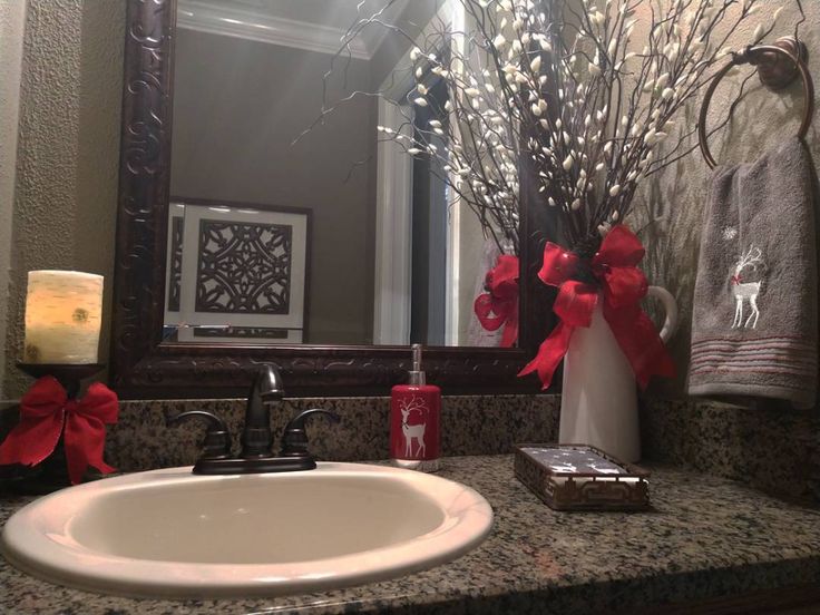 christmas decor for the bathroom 70+ Christmas Bathroom Decor Ideas Which Are Joyous and Jubilant Hike n Dip Christmas