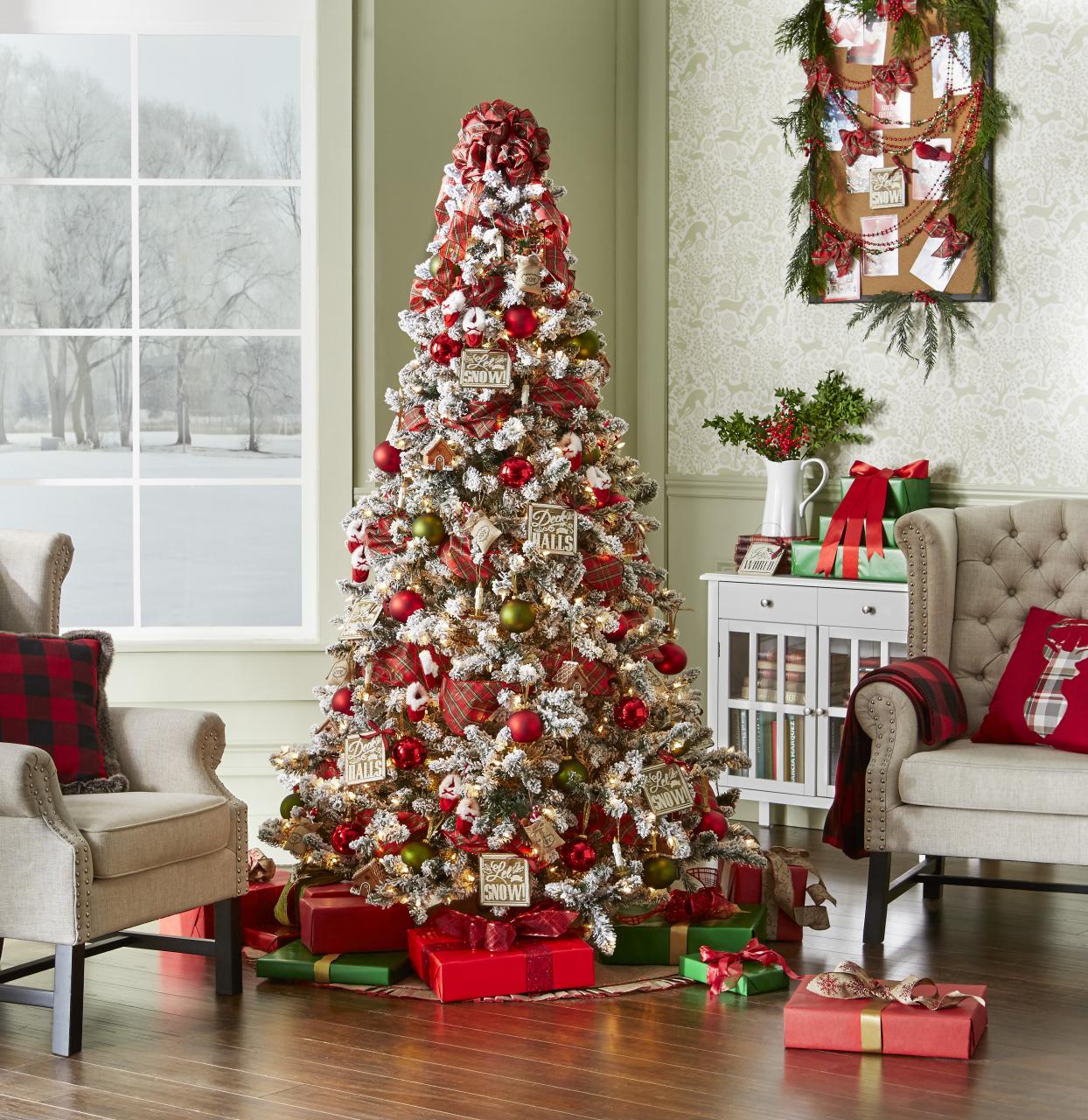 christmas tree decor kit Jaclyn Smith Christmas Tidings Complete Tree Decorating Kit Kmart