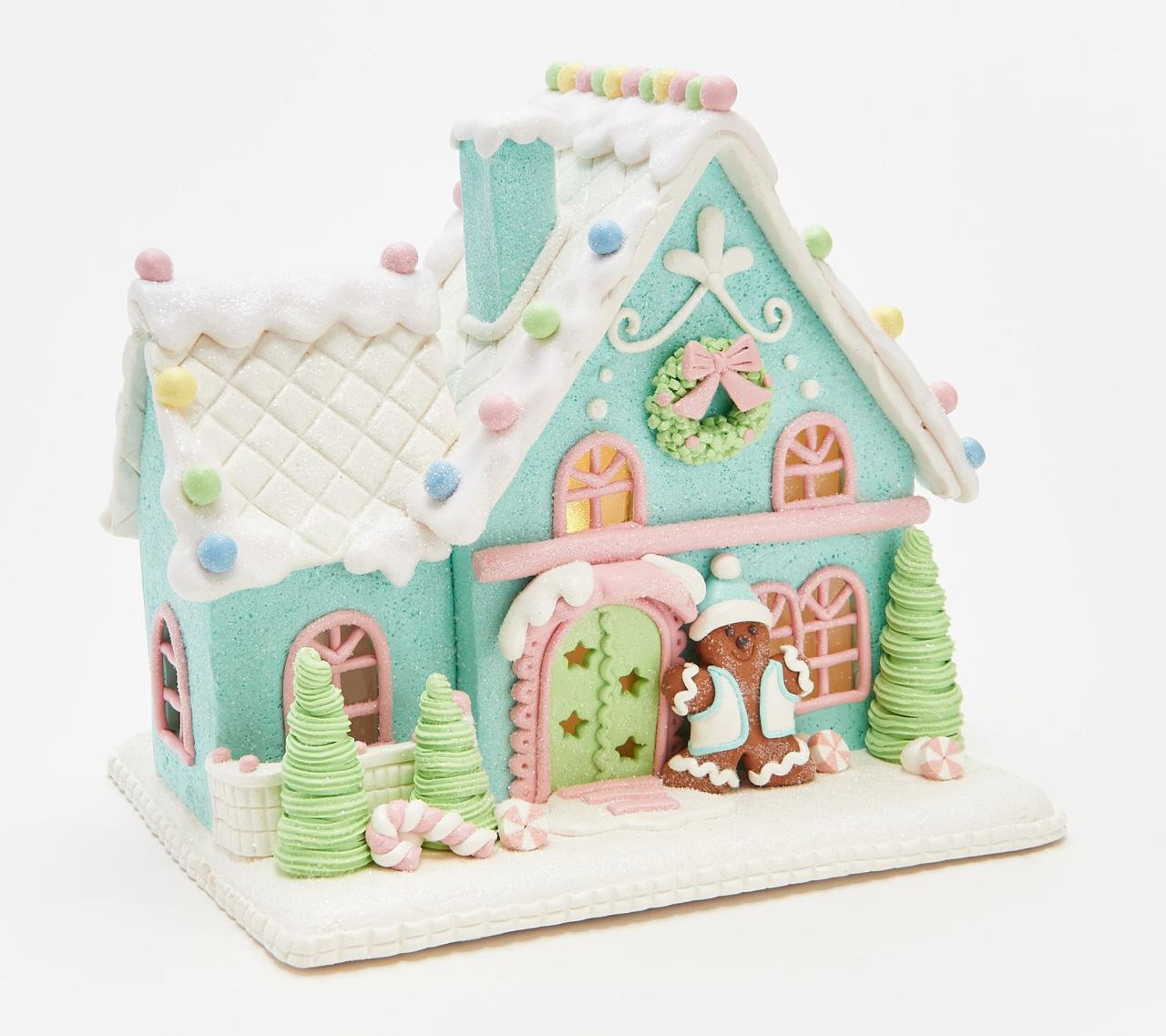 pastel gingerbread christmas decor Pin by Angel Brady on Gingerbread Houses Gingerbread christmas decor, Christmas gingerbread