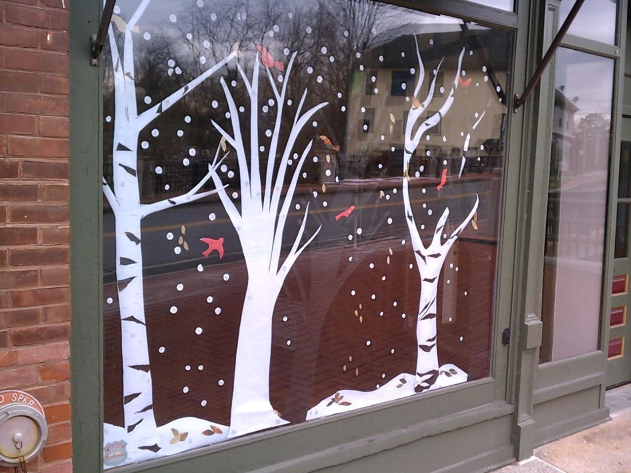 christmas decorations indoor windows spring storefront decoration ideas Google Search Christmas window