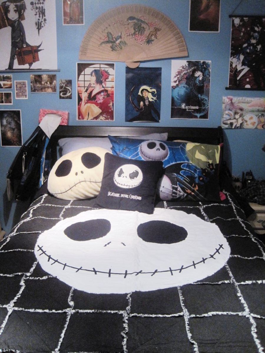 nightmare before christmas bedroom decor Nightmare before Christmas Room Decorating Ideas Nightmare before christmas, Before christmas