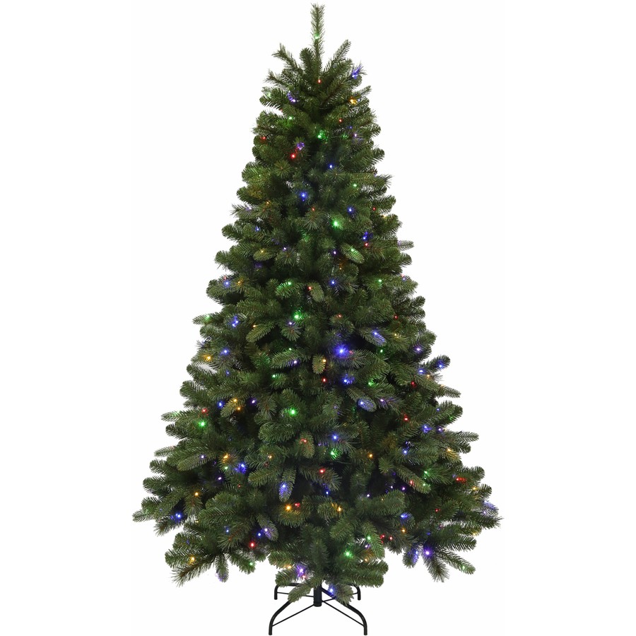 christmas decorations big w sale Deluxe Prelit Colour Christmas Tree 213cm BIG W