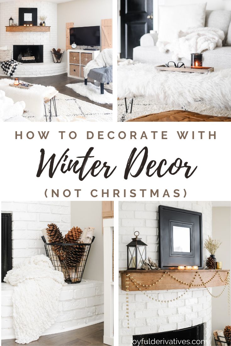 winter decor not christmas The Best Ideas for Winter Decorations (Not Christmas) Winter bedroom decor, Winter home decor