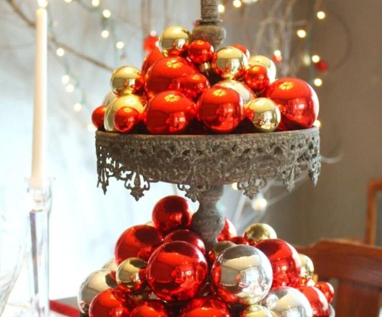 christmas decoration ideas homemade 50 Best DIY Christmas Table Decoration Ideas for 2022