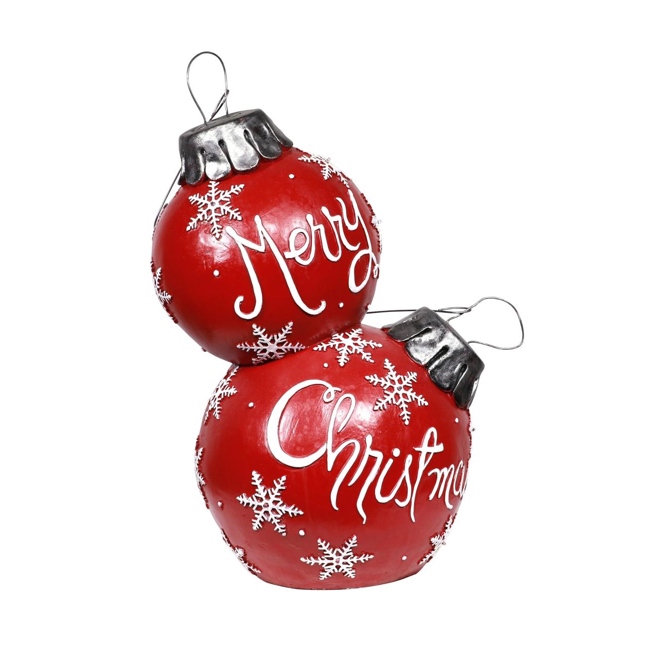 alpine corporation christmas decor Alpine Corporation Christmas Ball Ornament with Color Changing LED Light, Festive Holiday Décor