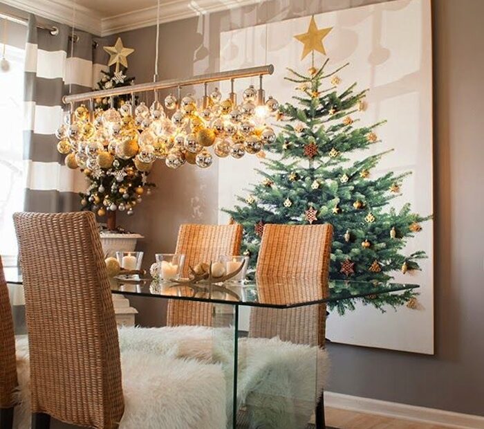 mid century modern christmas decor 10 Modern Christmas Decorating Ideas