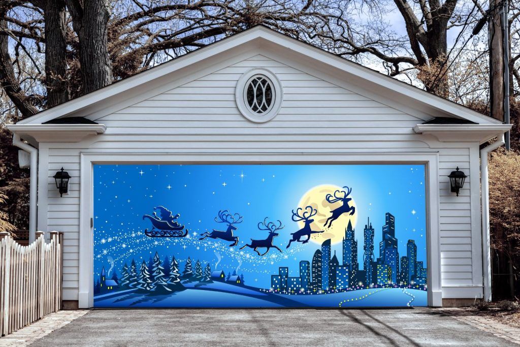 christmas decor garage door Christmas Decorations For A Garage Door Garage door christmas