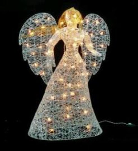 christmas angel outdoor decor Lighted Christmas Angels Yard