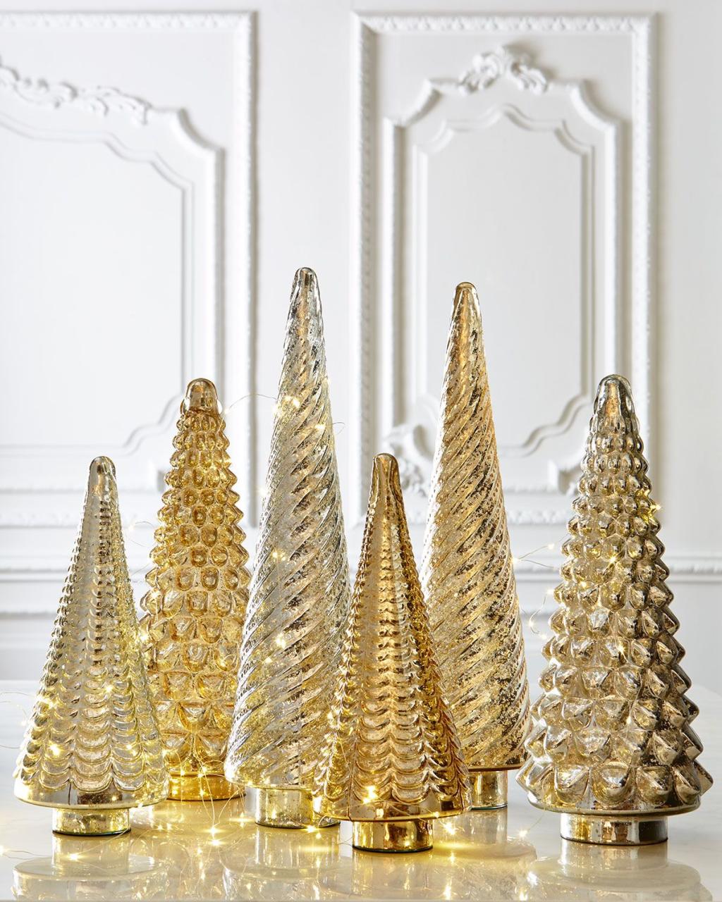 gold christmas tabletop decor 20+ Small Gold Tabletop Christmas Tree