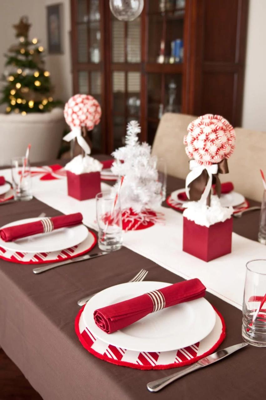 christmas table top decor 50 Best DIY Christmas Table Decoration Ideas for 2020