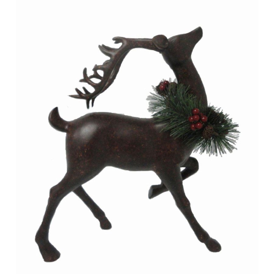 christmas reindeer indoor decor Tabletop Deer Indoor christmas decorations, Christmas reindeer, Christmas decorations