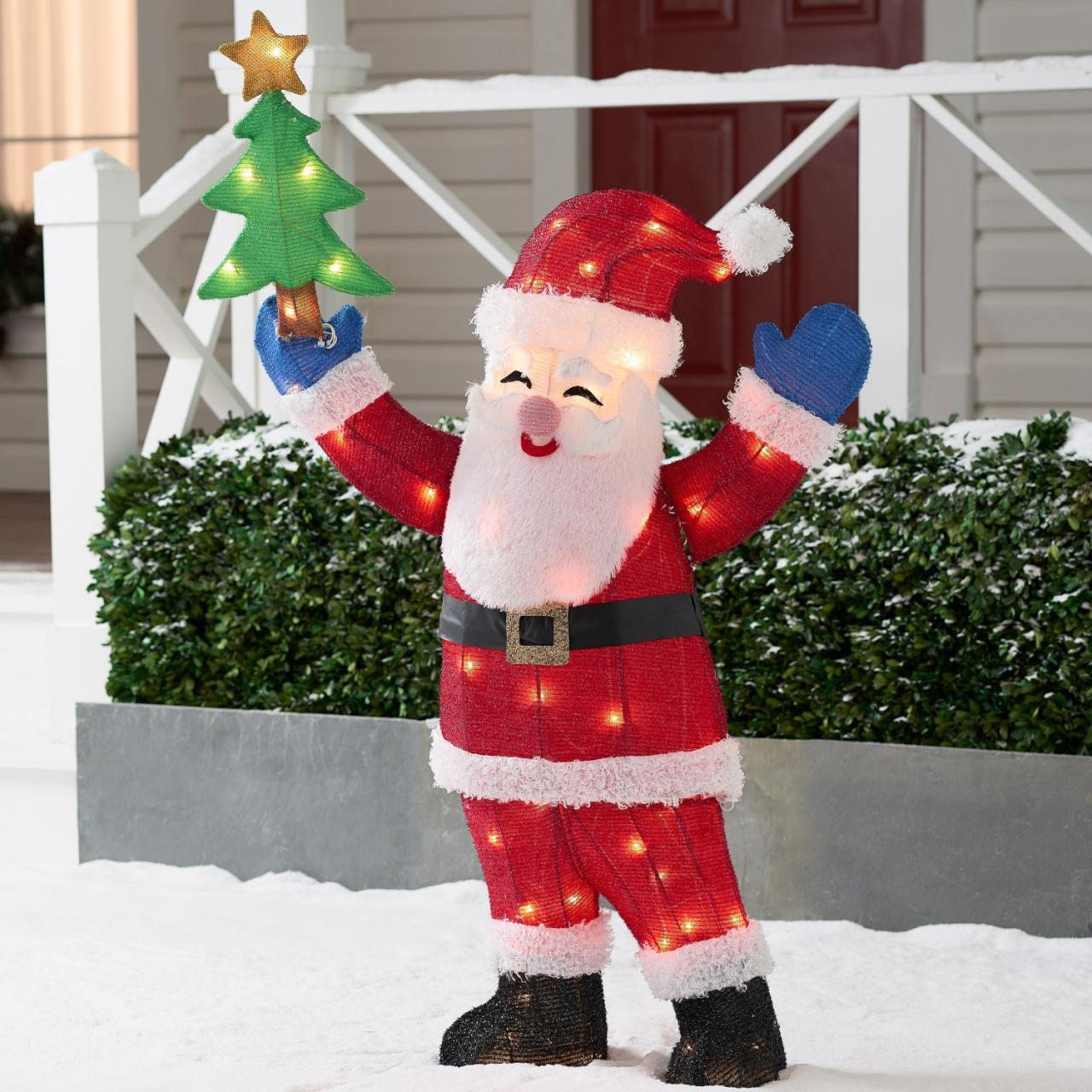 santa claus outdoor christmas decor 50+ Best Outdoor Santa Claus Decorations Ideas on Foter