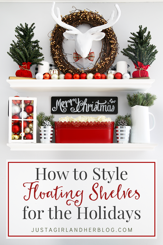 christmas decor for shelves 20+ Christmas Shelf Decorating Ideas The Urban Decor