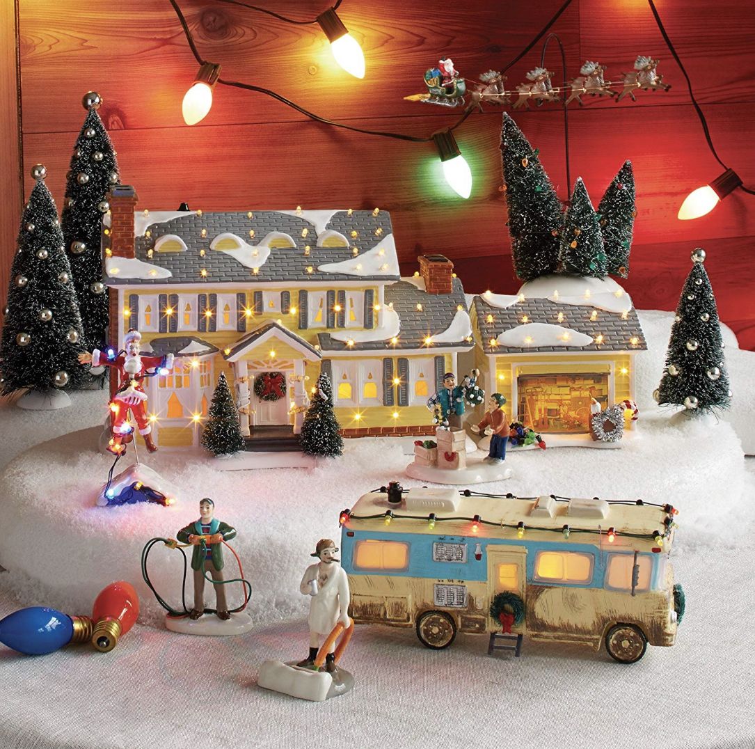 national lampoons christmas vacation decor Christmas Village Lampoon's christmas vacation, National lampoons christmas vacation, National