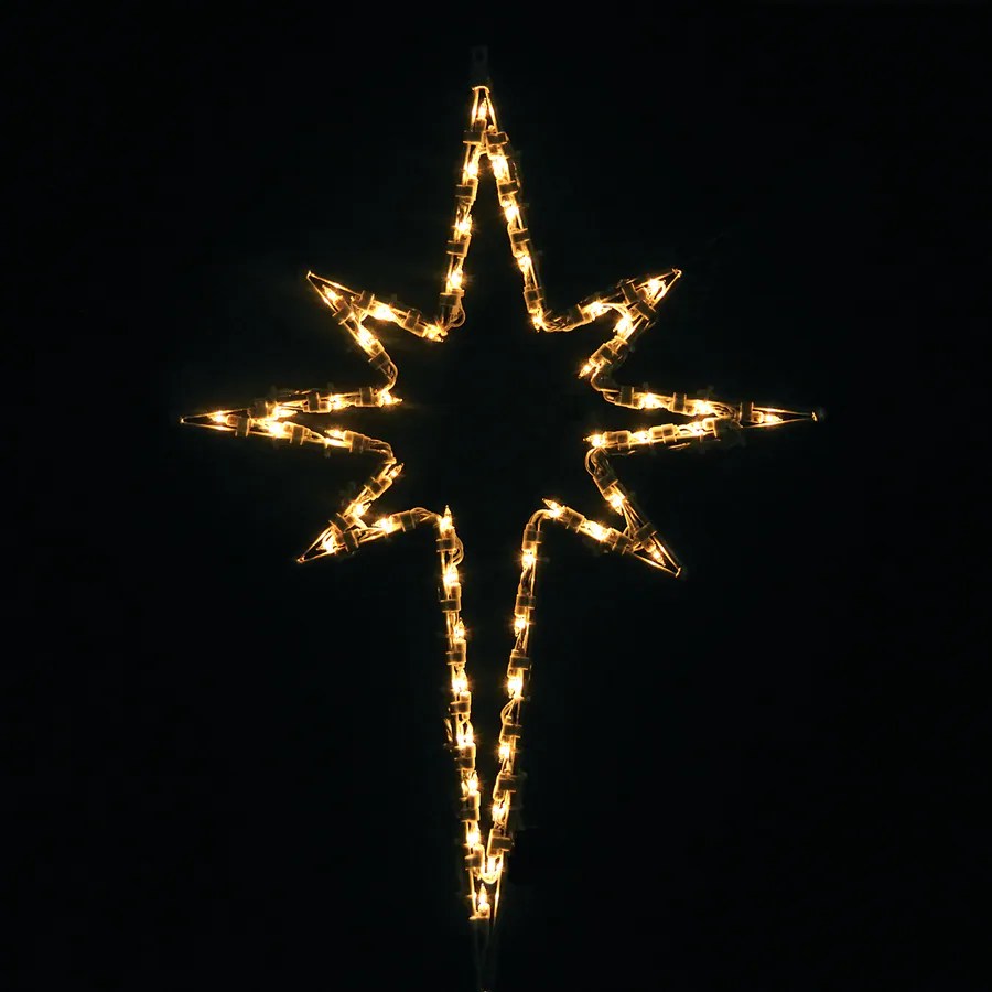 christmas decorations outdoor star Holiday Lighting Specialists 2.5ft Small Star Of Bethlehem Outdoor