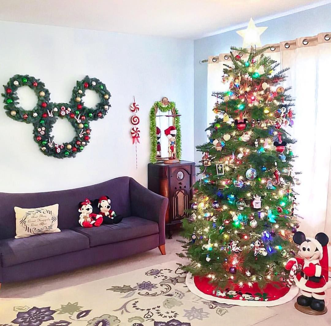 disney christmas home decor Disney At Home on Instagram “Our friend kelseymichelle85 never disappoints with her decor