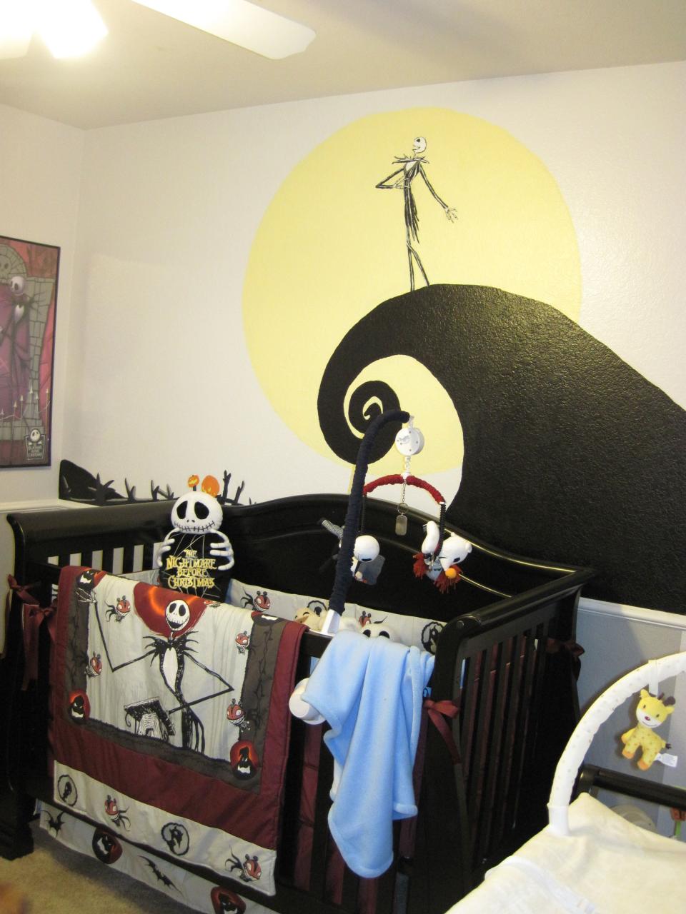 nightmare before christmas room decor Nightmare before Christmas Nursery Nightmare before christmas decorations, Christmas room