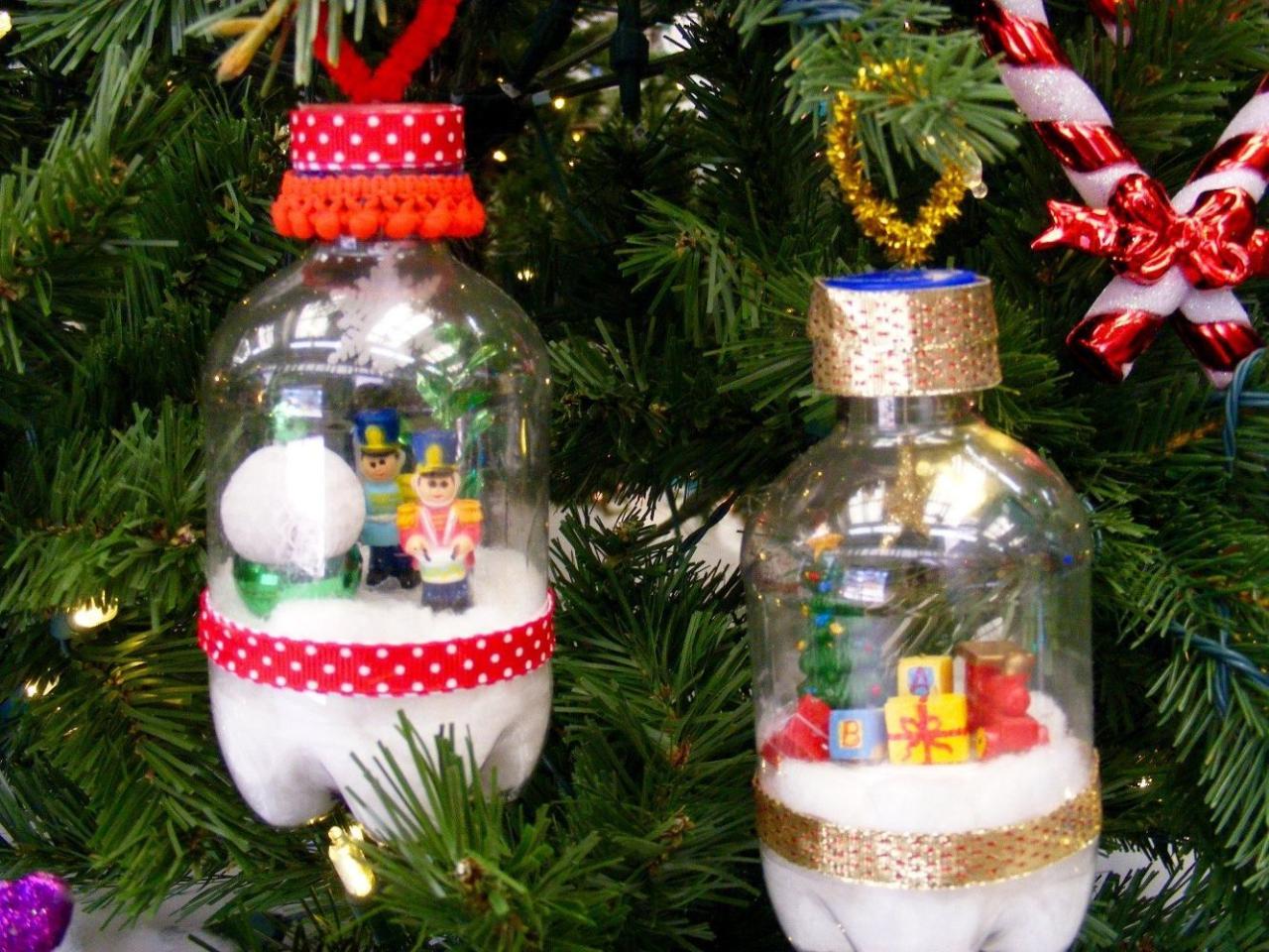 diy recycled christmas decor From The Recycle Bin To The Christmas Tree... Recycled christmas