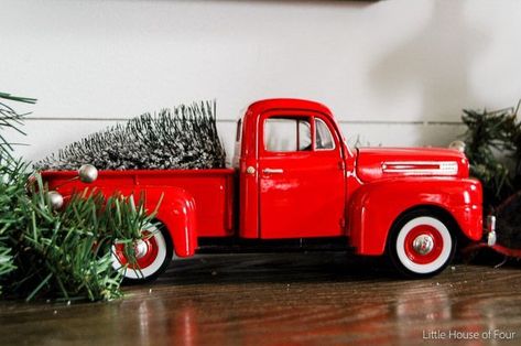 christmas pick up truck decor 23 Best Red Pickup Truck Christmas Decoration 43 images Red truck