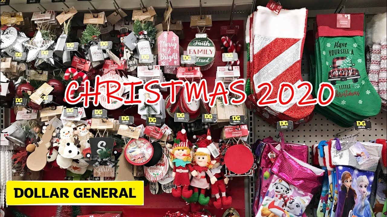 dollar general christmas decor DOLLAR GENERAL CHRISTMAS 2020 SHOP WITH ME CHRISTMAS DECOR Dollar general christmas 2020