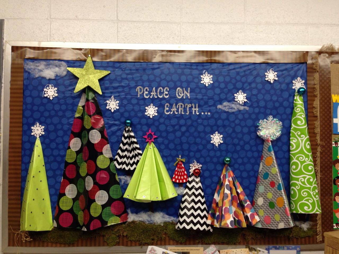 christmas bulletin board decor Christmas Theme Ideas For Bulletin Boards Theme Image