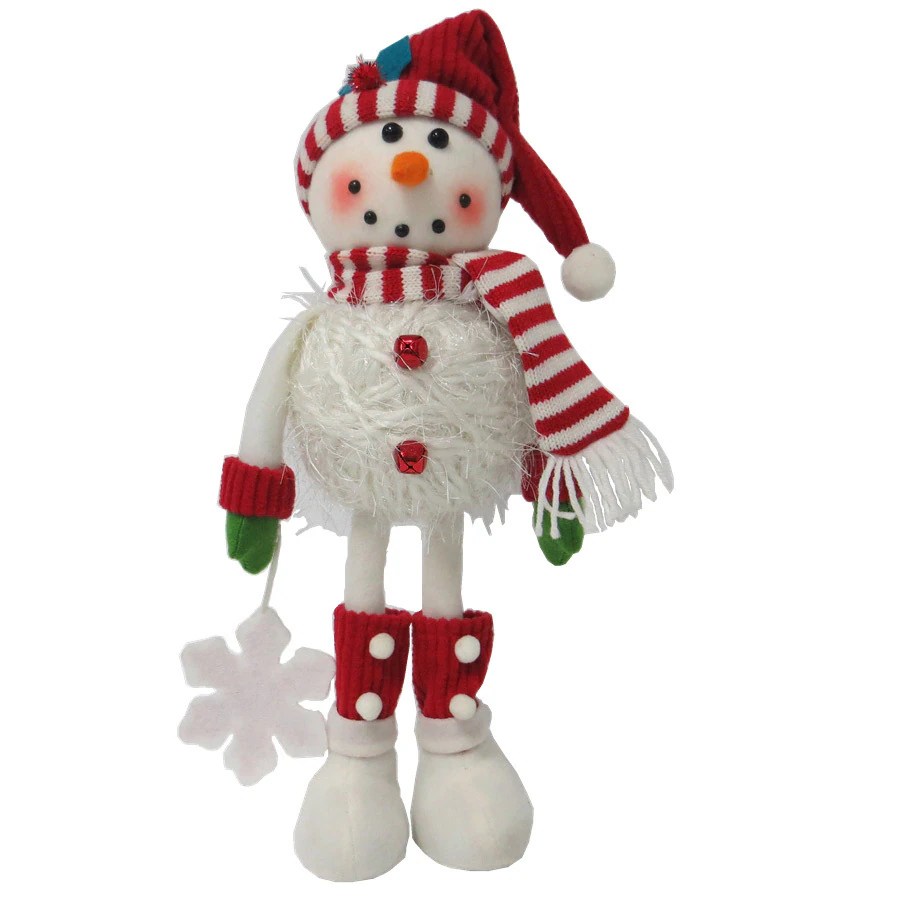 christmas snowman decorations indoor Shop Holiday Living Tabletop Snowman Indoor Christmas Decoration at