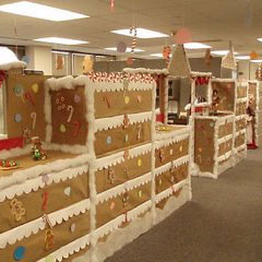 office christmas decorating themes 34 Easy DIY Office Christmas Decoration Ideas You Should Try Office