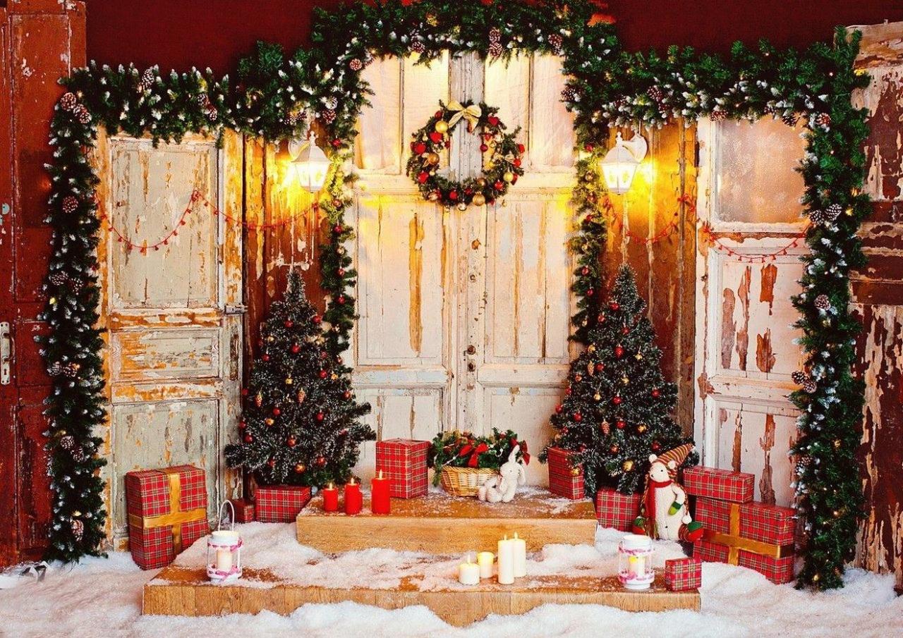 christmas decor ideas backdrop 60 DIY Christmas Photo Booth Backdrop Ideas 28 Christmas photo booth