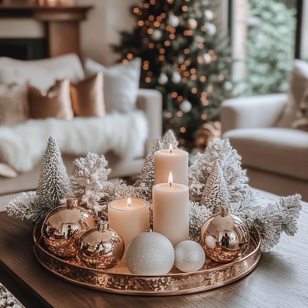 rose gold christmas decor Rose Gold Christmas Your Complete Decor Guide